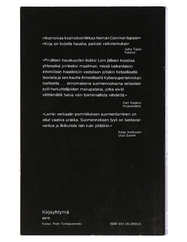 Kyberias - Lem, Stanislaw - Fantasia- ja scifi - 10105418689 - 1