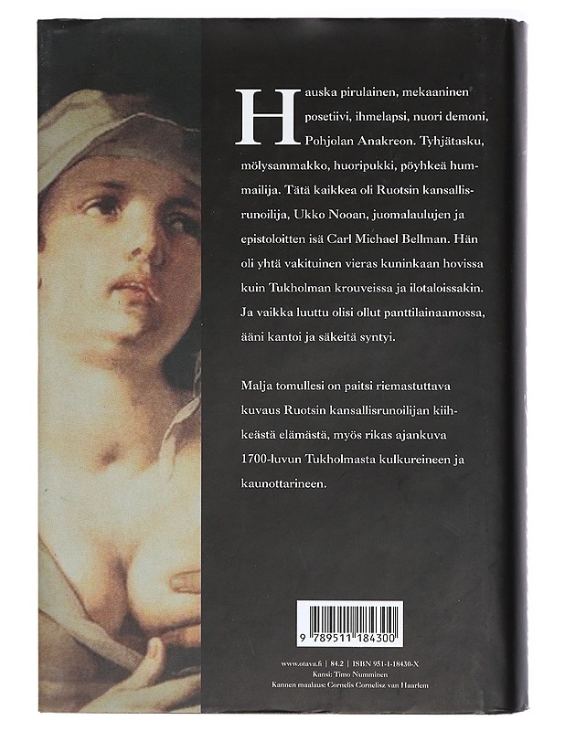 Malja tomullesi : C. M. Bellmanin elämä alusta loppuun : romaani - Brunner, Ernst - Elämäkerrat ja muistelmat - 10105418717 - 1