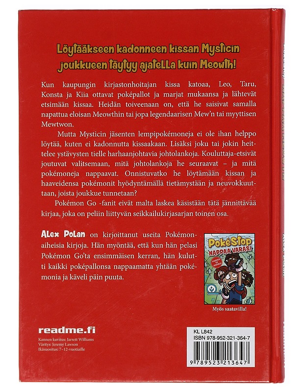 Pokéstop : nappaa Meowth - Polan, Alex - Lastenkirjat - 10105418739 - 1