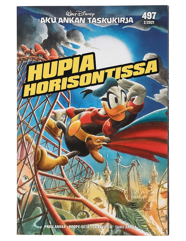 Aku Ankan taskukirja : 497 Hupia horisontissa - Sarjakuvat - 10105418740 - 0