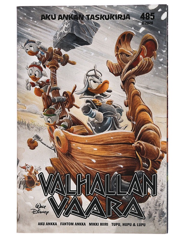 Aku Ankan taskukirja : 485 Valhallan vaara - Sarjakuvat - 10105418744 - 0