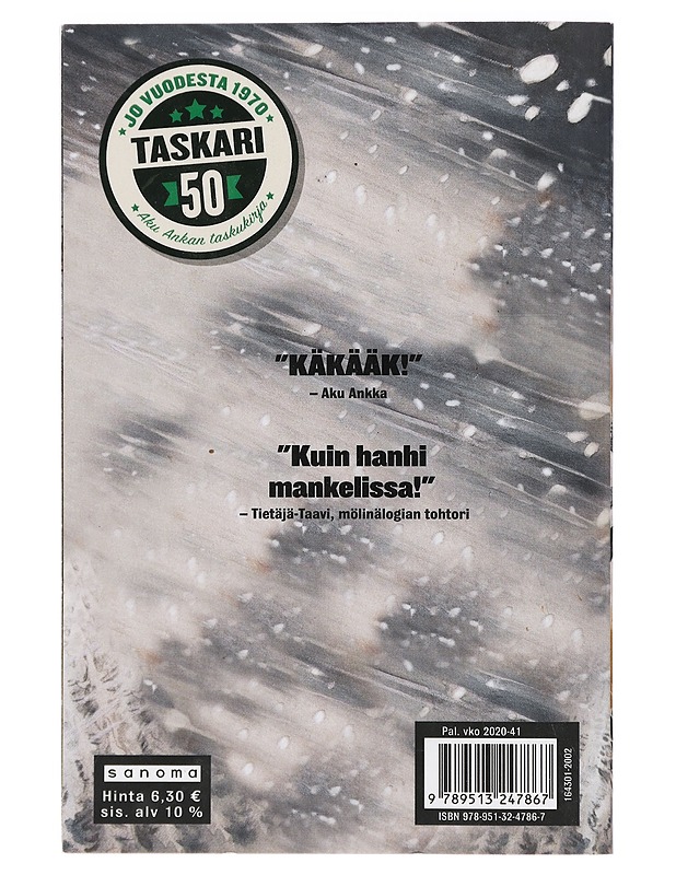 Aku Ankan taskukirja : 485 Valhallan vaara - Sarjakuvat - 10105418744 - 1