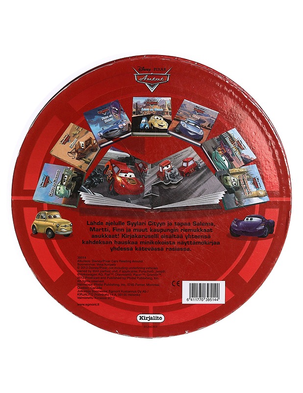 Autot : kirjakaruselli - Lastenkirjat - 10105418768 - 1