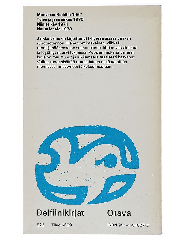 Valitut runot - Jarkko Laine - Runot ja näytelmät - 10105418775 - 1