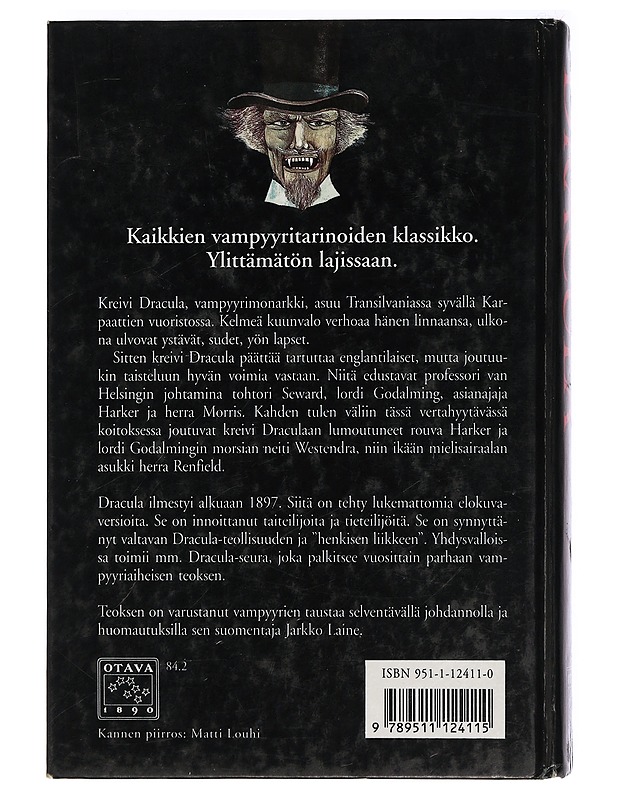 Dracula - Stoker, Bram - Jännitys ja dekkarit - 10105418778 - 1