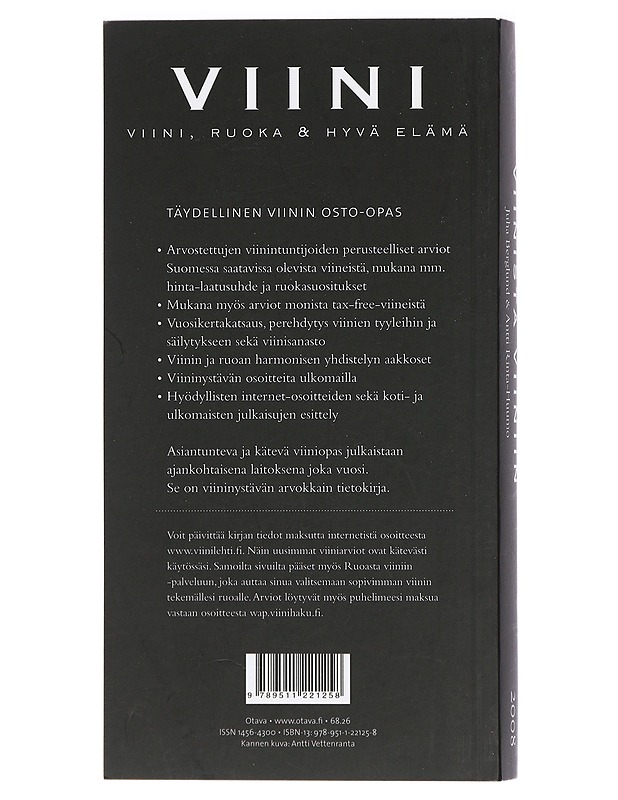 Viinistä viiniin 2008 : viininystävän vuosikirja - Berglund, Juha - Tietokirjat ja oppaat - 10105418788 - 1