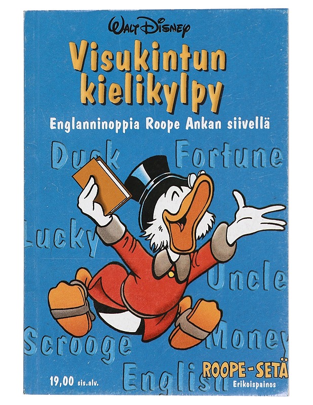 Visukintun kielikylpy. Englanninoppia Roope Ankan siivellä - Walt Disney - Sarjakuvat - 10105418795 - 0