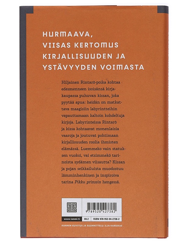 Kissa joka suojeli kirjoja - Natsukawa, S?suke - Romaanit ja novellit - 10105418797 - 1