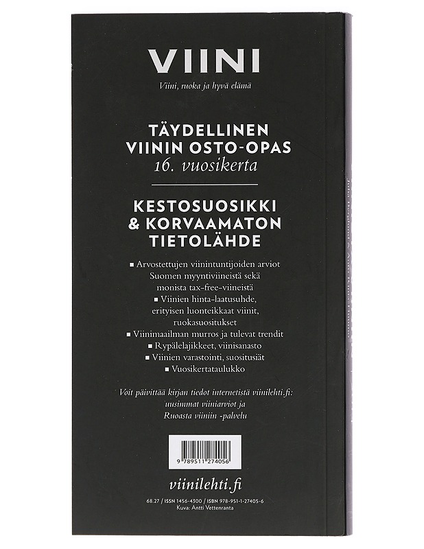 Viinistä viiniin 2014 : viininystävän vuosikirja - Berglund, Juha - Tietokirjat ja oppaat - 10105418811 - 1