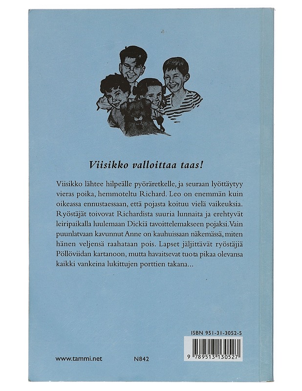 Viisikko pulassa - Blyton, Enid - Lastenkirjat - 10105418813 - 1
