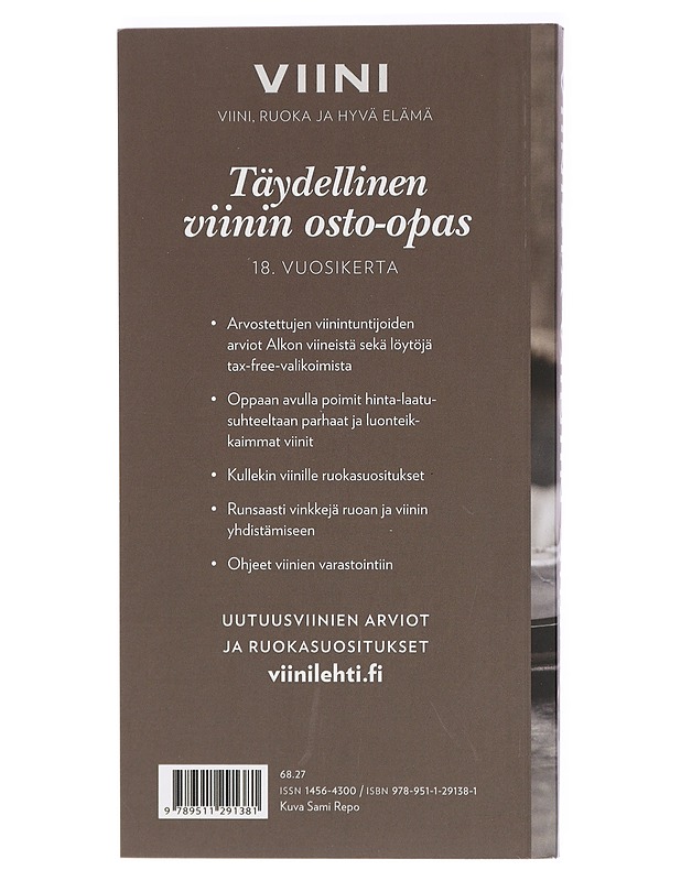 Viinistä viiniin 2016 : viininystävän vuosikirja - Berglund, Juha - Ruokakirjat - 10105418818 - 1