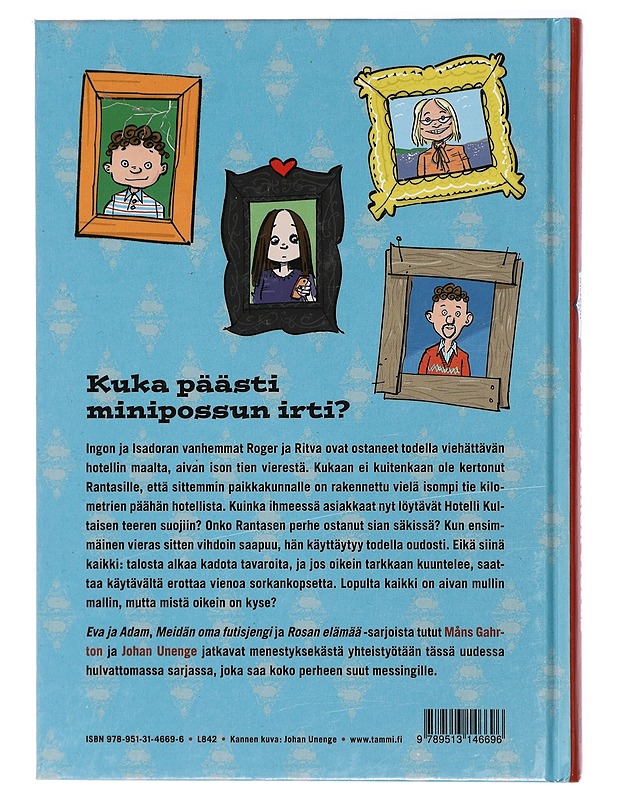 Salaperäinen vieras - Måns Gahrton, Johan Unenge - Lastenkirjat - 10105418837 - 1