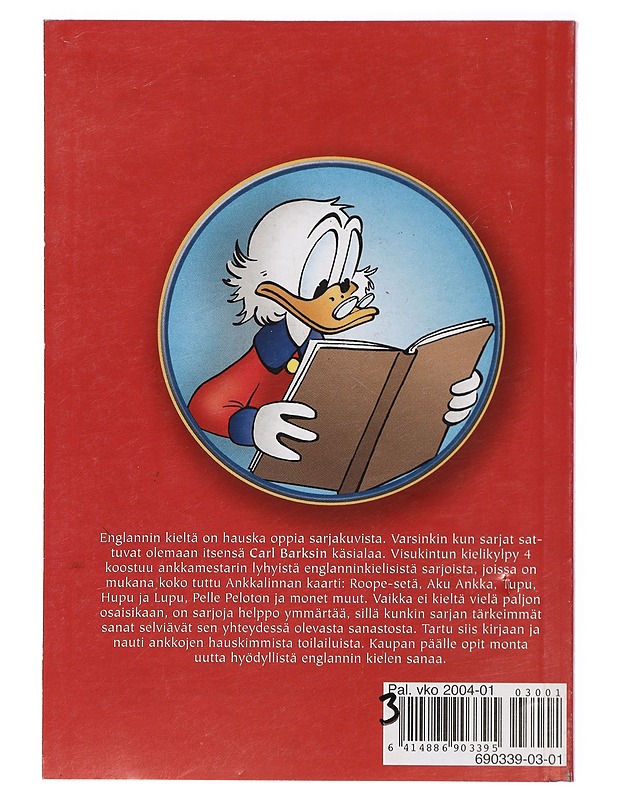 Visukintun kielikylpy 4. Englanninoppia Roope Ankan siivellä - Disney, Walt - Sarjakuvat - 10105418847 - 1