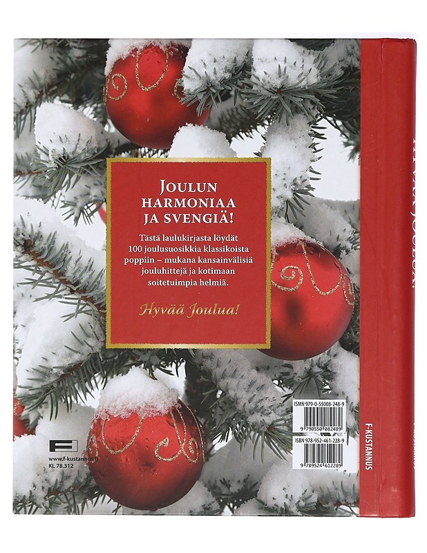 Hyvää Joulua! : Suosituimmat joululaulut - Kari, Virpi - Joulukirjat - 10105418846 - 1