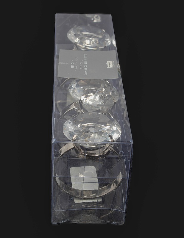 BOUCLAIR lautasliinarenkaat, 4 kpl - Muut astiat - 10105418874 - 2