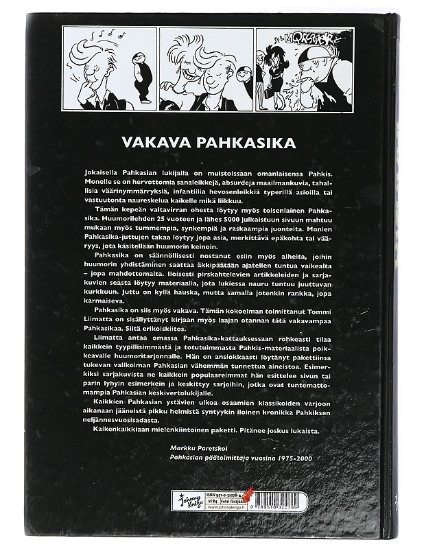 Pahkasika : Julmettu latriinilukemisto - Liimatta, Tommi - Sarjakuvat - 10105418901 - 1