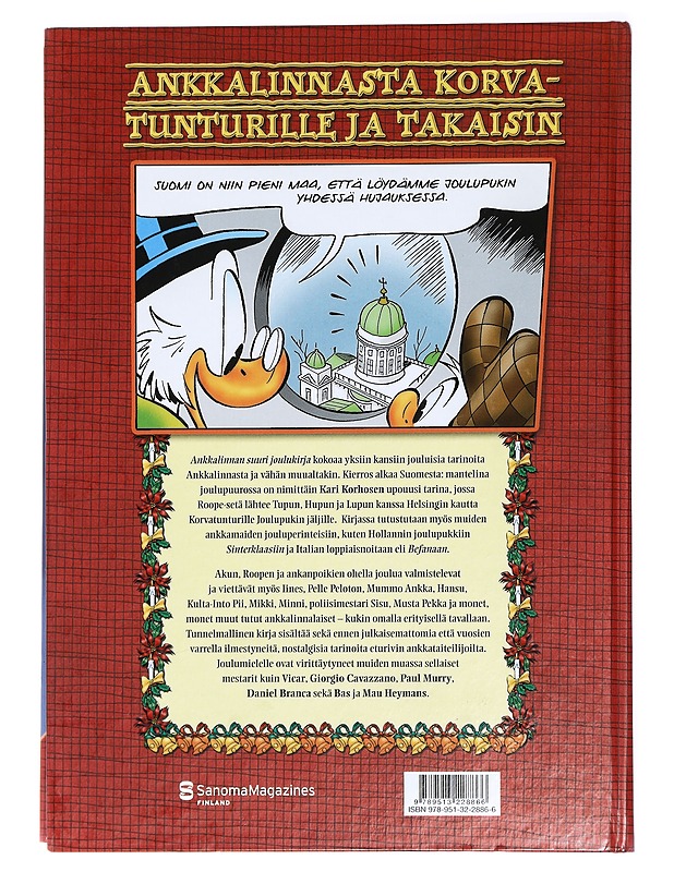 Walt Disney: Aku Ankka : Ankkalinnan suuri joulukirja - Hurme, Jenni - Lastenkirjat - 10105418906 - 1