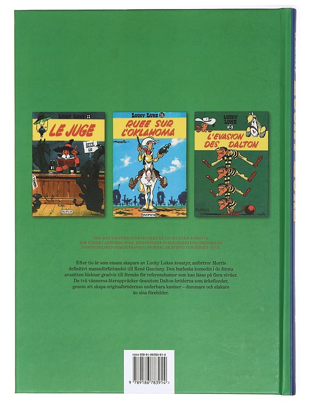Lucky Luke : samling 5 - Morris & Goscinny - Sarjakuvat - 10105418990 - 1