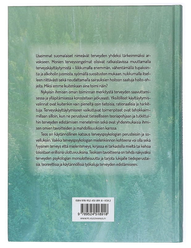 Terveyden Psykologia - Ek, Ellen - Tietokirjat ja oppaat - 10105418996 - 1