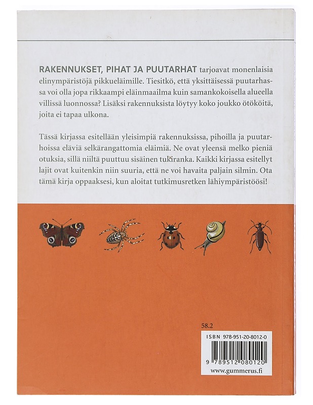 Pikkuötökät talossa ja puutarhassa - Olsen, Lars-Henrik - Tietokirjat ja oppaat - 10105419042 - 1