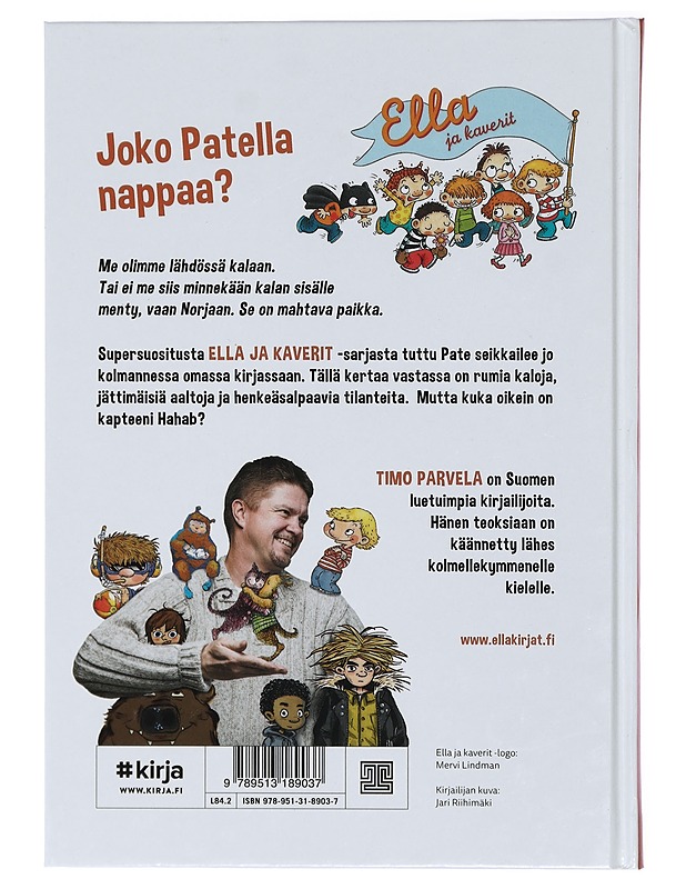 Paten kalastuskirja - Parvela, Timo - Lastenkirjat - 10105419062 - 1