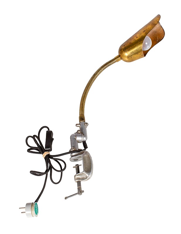 Klipsivalaisin Messinkivarjostimella - Designsuosikit - 10105419068 - 0