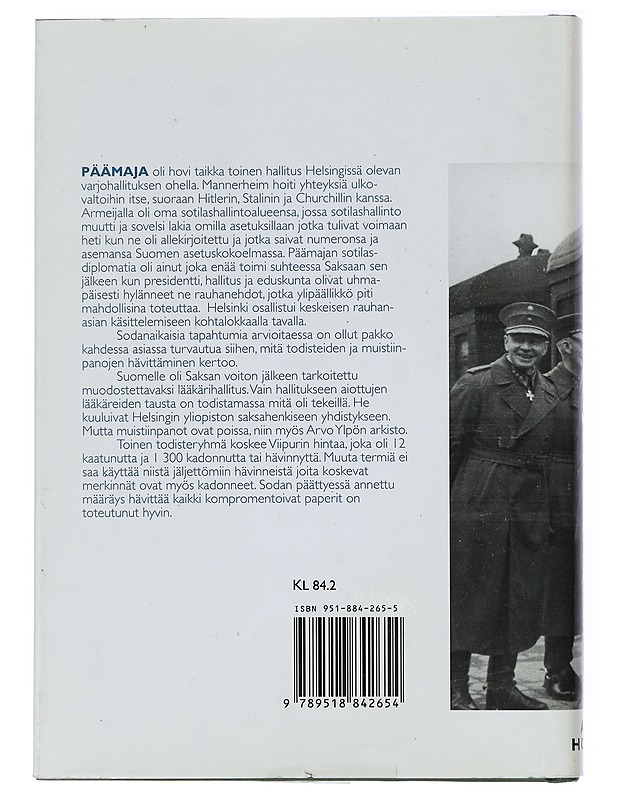Päämaja - Suomen hovi - Paavo Haavikko - Historiakirjat - 10105419073 - 1