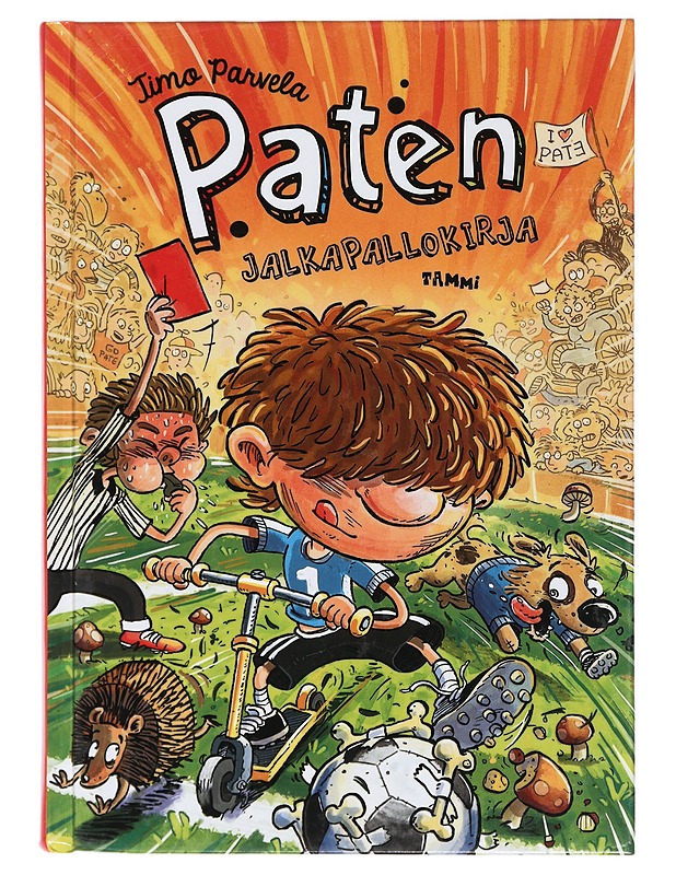 Paten jalkapallokirja - Parvela, Timo - Lastenkirjat - 10105419112 - 0
