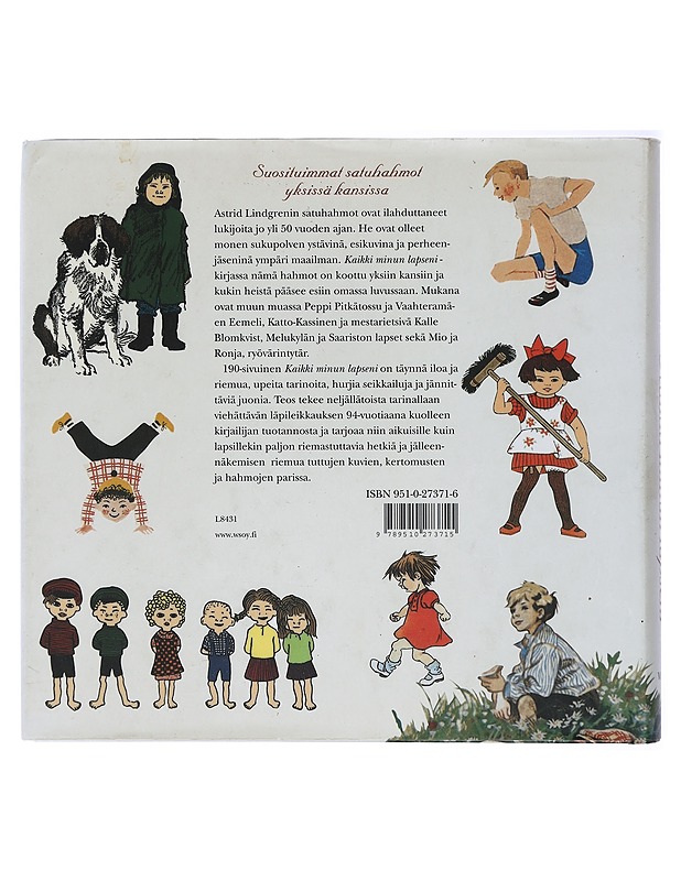 Kaikki minun lapseni - Lindgren, Astrid - Lastenkirjat - 10105419127 - 1