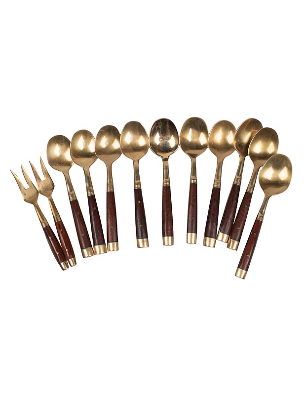 Pienet lusikat ja haarukat, 10+2 kpl - Aterimet - 10105419144 - 0