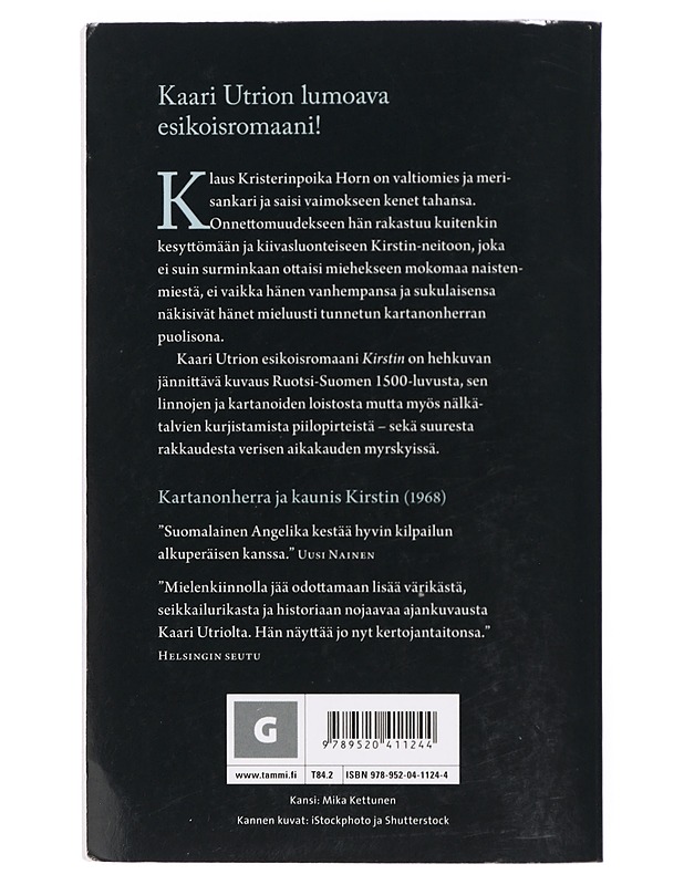 Kirstin - Kaari Utrio - Romaanit ja novellit - 10105419160 - 1