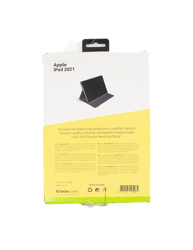 GECKO COVERS Apple iPad 2021 Easy-click 2.0 suojakotelo - Laukut, lompakot ja reput - 10105419181 - 1