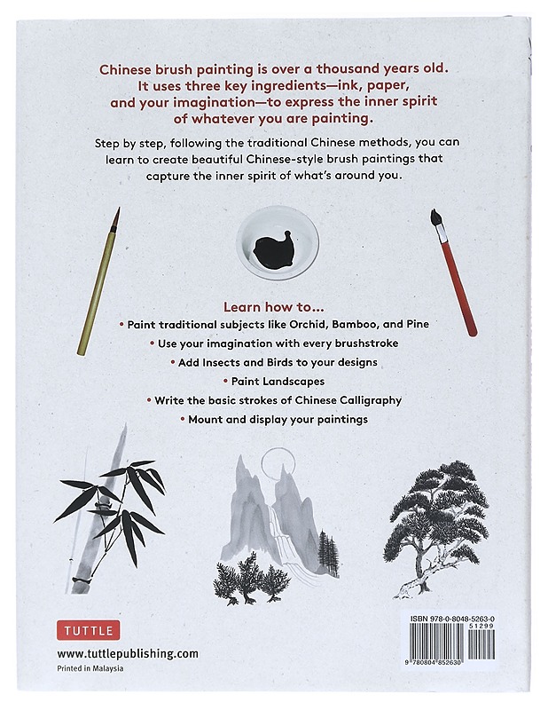 A beginner's guide to Chinese brush painting - Self, Caroline - Tietokirjat ja oppaat - 10105419197 - 1