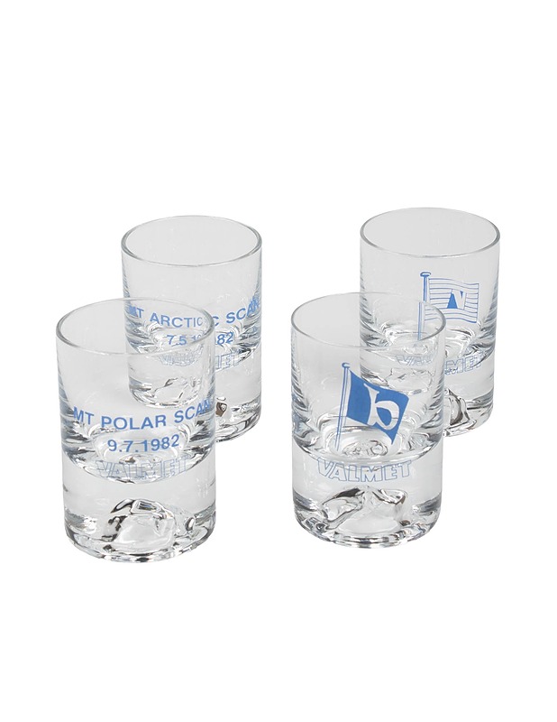 NUUTAJÄRVI Himalaja snapsilasit, 4 kpl - Designsuosikit - 10105419209 - 2