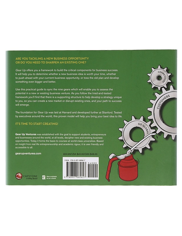 Gear up : Test your business model potential and plan your path to success - Ramfelt, Lena - Tietokirjat ja oppaat - 10105419212 - 1