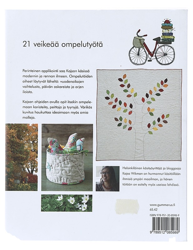 Kajsan iloiset tilkut : 21 ompelutyötä - Wikman, Kajsa - Tietokirjat ja oppaat - 10105419218 - 1