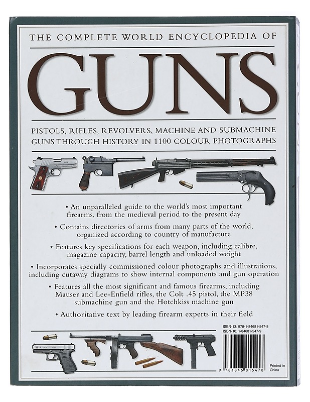 The Complete World Encyclopedia of Guns - Fowler, Will ; North, Anthony ; Stronge, Charles ; Sweeney, Patrick - Tietokirjat ja oppaat - 10105419222 - 1
