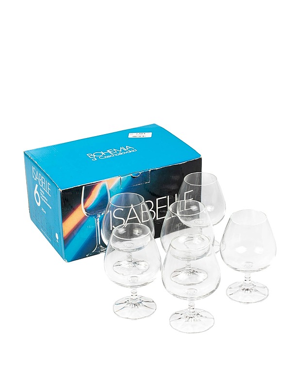 BOHEMIA Isabelle konjakkilasit, 6 kpl - Lasit - 10105419227 - 0