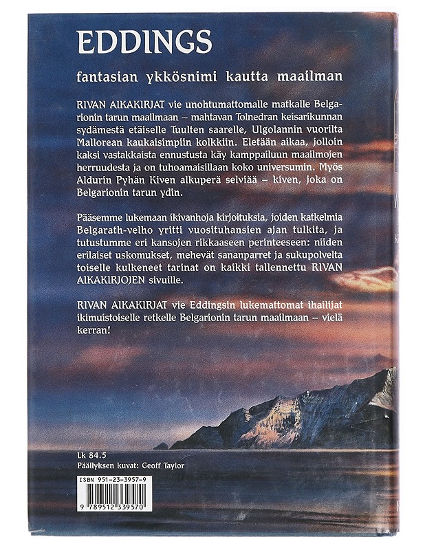 Rivan Aikakirjat - David ja Leigh Eddings - Fantasia- ja scifi - 10105419229 - 1