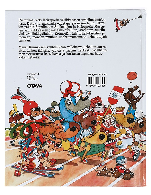 Suuri urheilukirja - Kunnas, Mauri - Lastenkirjat - 10105419253 - 1