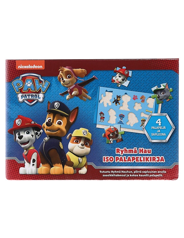 Paw Patrol: Ryhmä Hau : iso palapelikirja - Fucci, Emma - Lastenkirjat - 10105419290 - 0