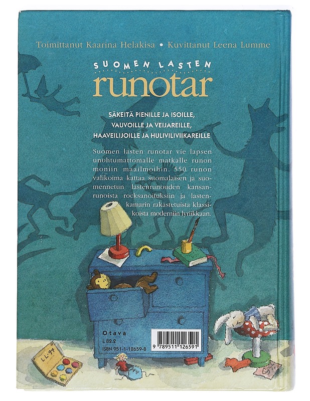 Suomen lasten runotar - Helakisa, Kaarina - Lastenkirjat - 10105419296 - 1
