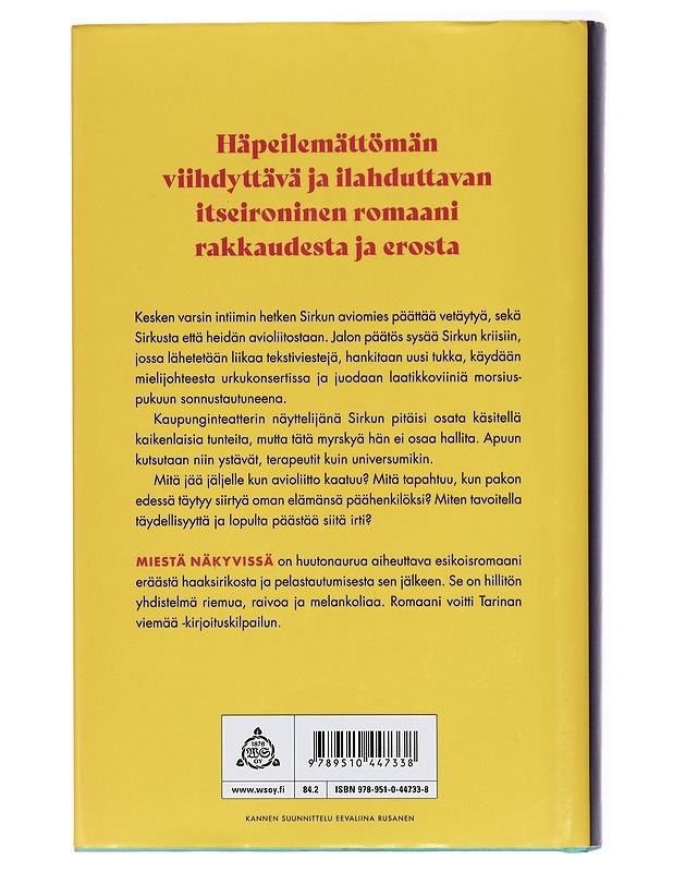 Miestä näkyvissä : romaani - Marja Kangas - Romaanit ja novellit - 10105419327 - 1