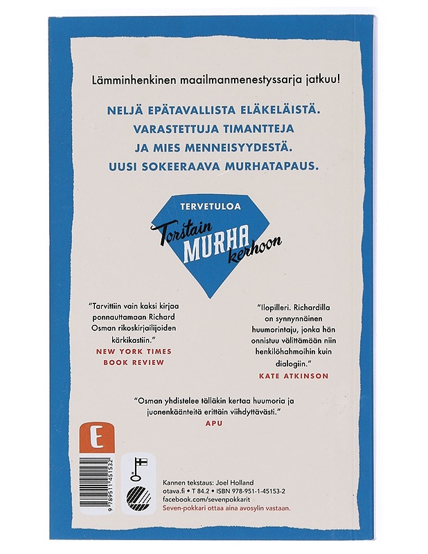 Mies joka kuoli kahdesti - Osman, Richard - Jännitys ja dekkarit - 10105419334 - 1