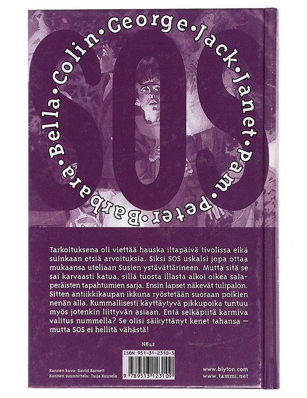 SOS ja varastettu viulu - Blyton, Enid - Nuorten kirjat - 10105419349 - 1