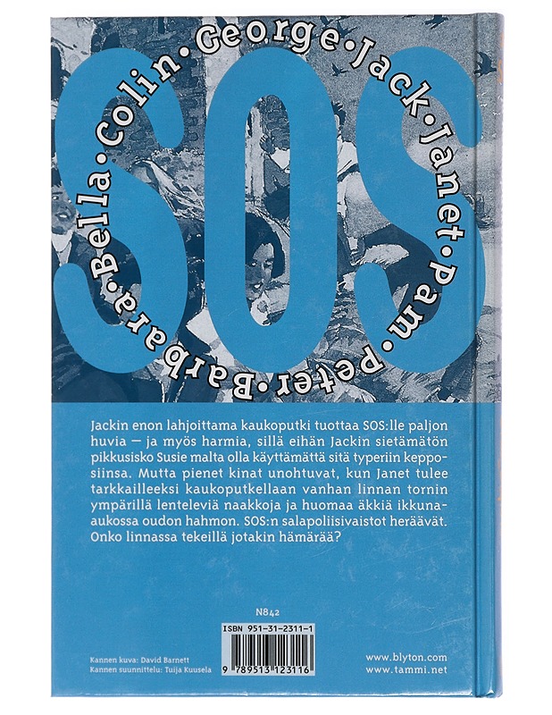 SOS ja kaukoputken arvoitus - Blyton, Enid - Nuorten kirjat - 10105419350 - 1