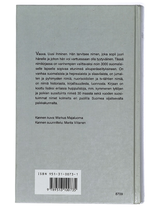 Mikä lapselle nimeksi - Eeva Riihonen - Tietokirjat ja oppaat - 10105419353 - 1