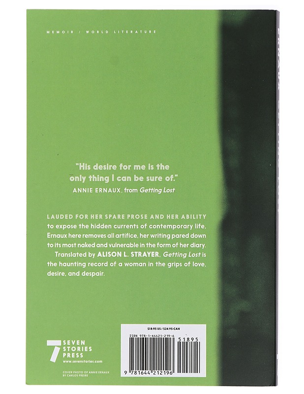 Getting Lost -  Ernaux, Annie - Elämäkerrat ja muistelmat - 10105419356 - 1