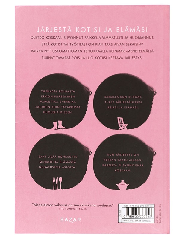 KonMari : siivouksen elämänmullistava taika - Kondo, Marie - Tietokirjat ja oppaat - 10105419362 - 1