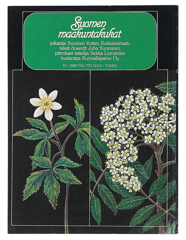 Suomen maakuntakukat - Suominen, Juha - Harrastekirjat - 10105419364 - 1